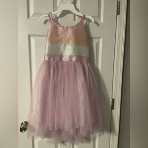 Cat & Jack Light Pink Sparkle and Tulle Dress, size 10/12